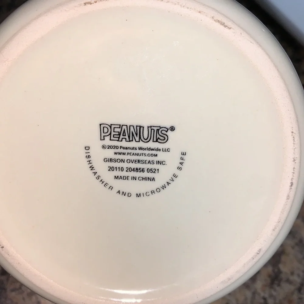 Peanuts Snoopy & Woodstock Vampire 'Boo'‎ Large Mug 21 oz